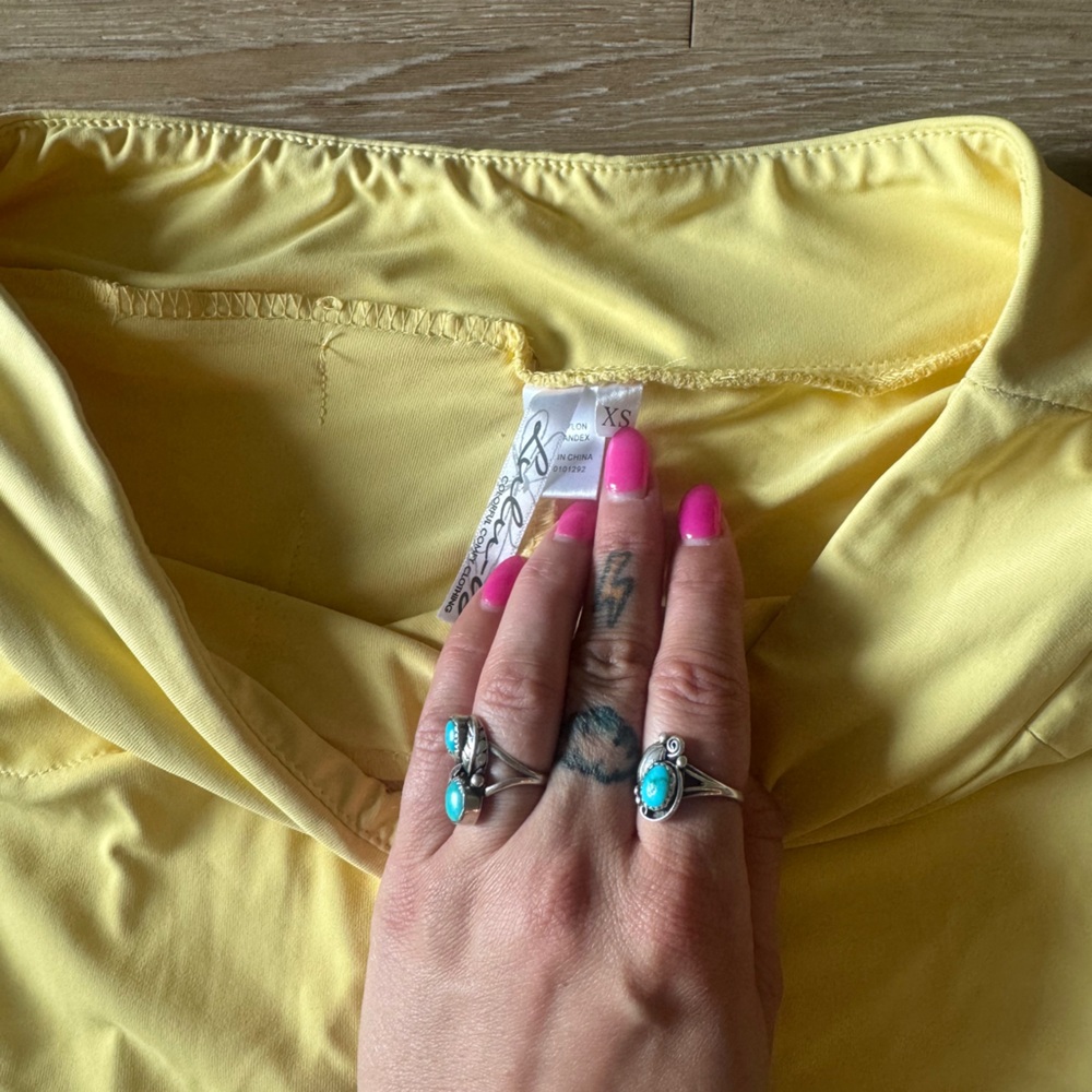 Lulu B Yellow Skort